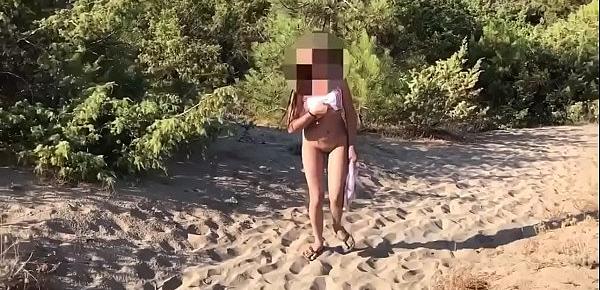  Shy Exhib Public Flashing And Naked walk in the Nature